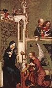 MASTER of Heiligenkreuz Annunciation oil on canvas